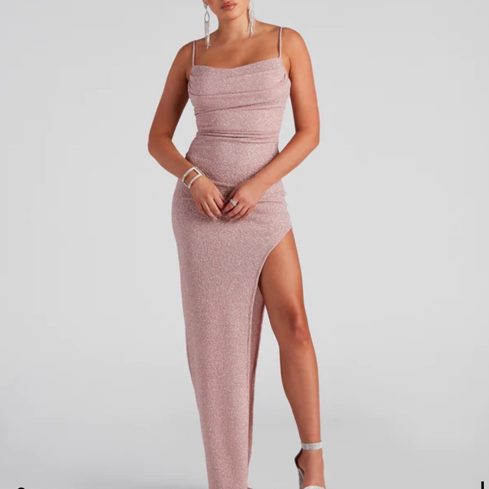 Pink Windsor prom dress